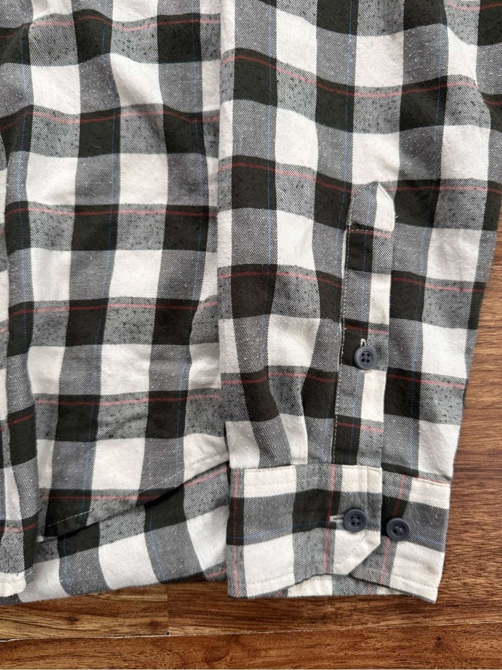 Marmot Green and White Buffalo Check Button-Down Shirt - Picture 3 of 11
